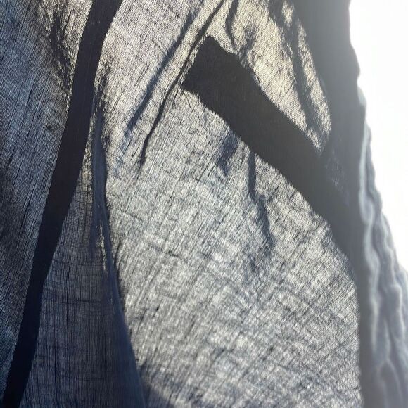 100% Linen Wide Leg Pull On Pants 16 - Picture 11 of 12